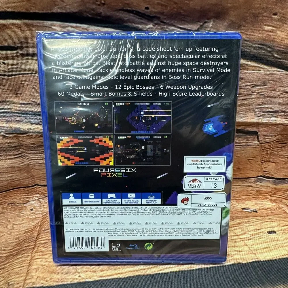 Hyper Sentinel PS4 Sony PlayStation 4 Strictly Limited Games Release 13 Sealed